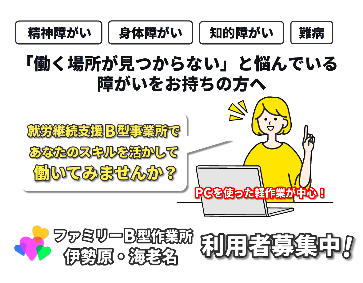 ファミリーB型作業所TOP画像2022-12-08